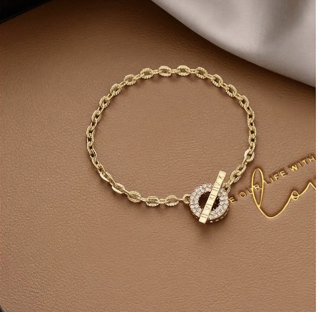 Buckle Letter Bracelet